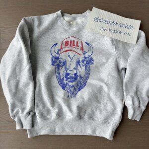 Vintage Buffalo Bills Football Crewneck Sweatshirt, NFL Buffalo Bill Unisex Tee